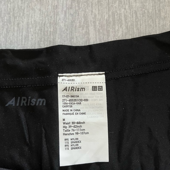 UNI QLO | Airism Black Maternity leggings | M - Picture 2 of 4